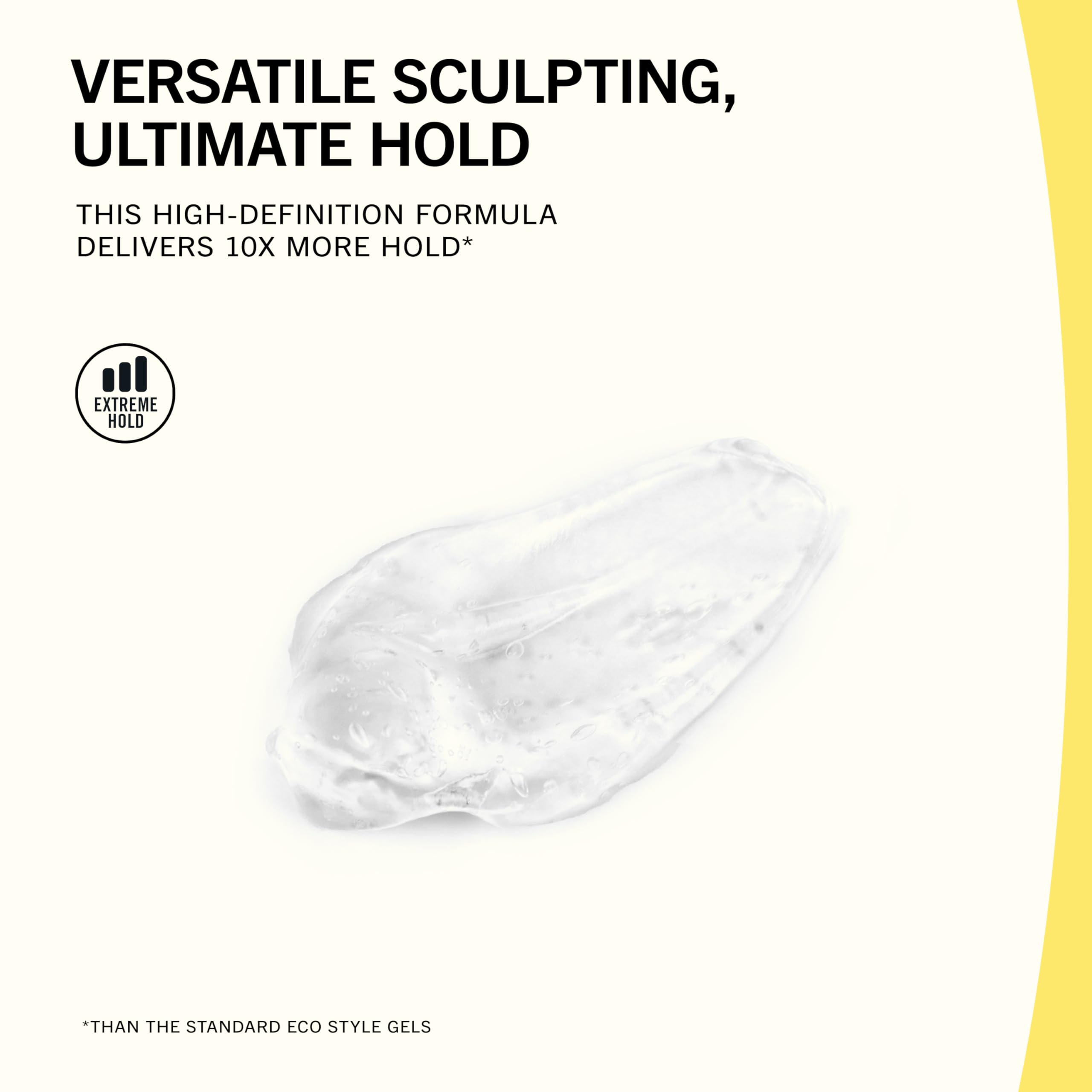 Eco Style Extreme Sculpting Gel With Biotin Maximum Hold Hair Gel for Strength - Thumbnail 3