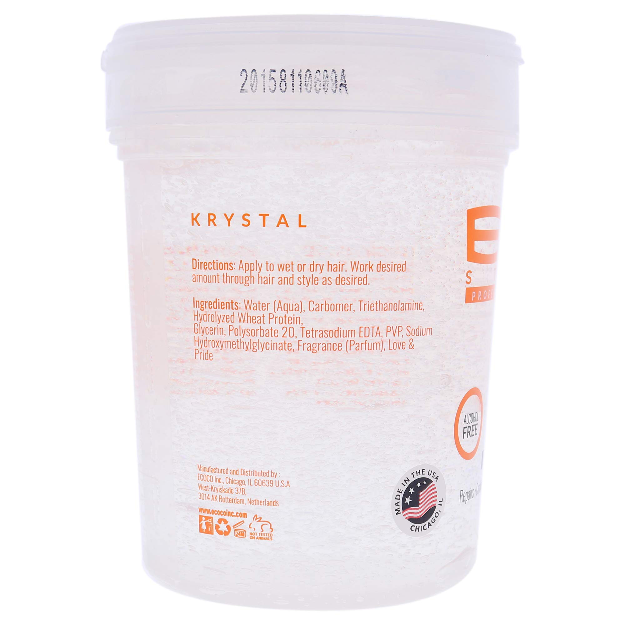 Ecoco Eco Styler Krystal Styling Gel Pack of 2 32 oz - Thumbnail 2