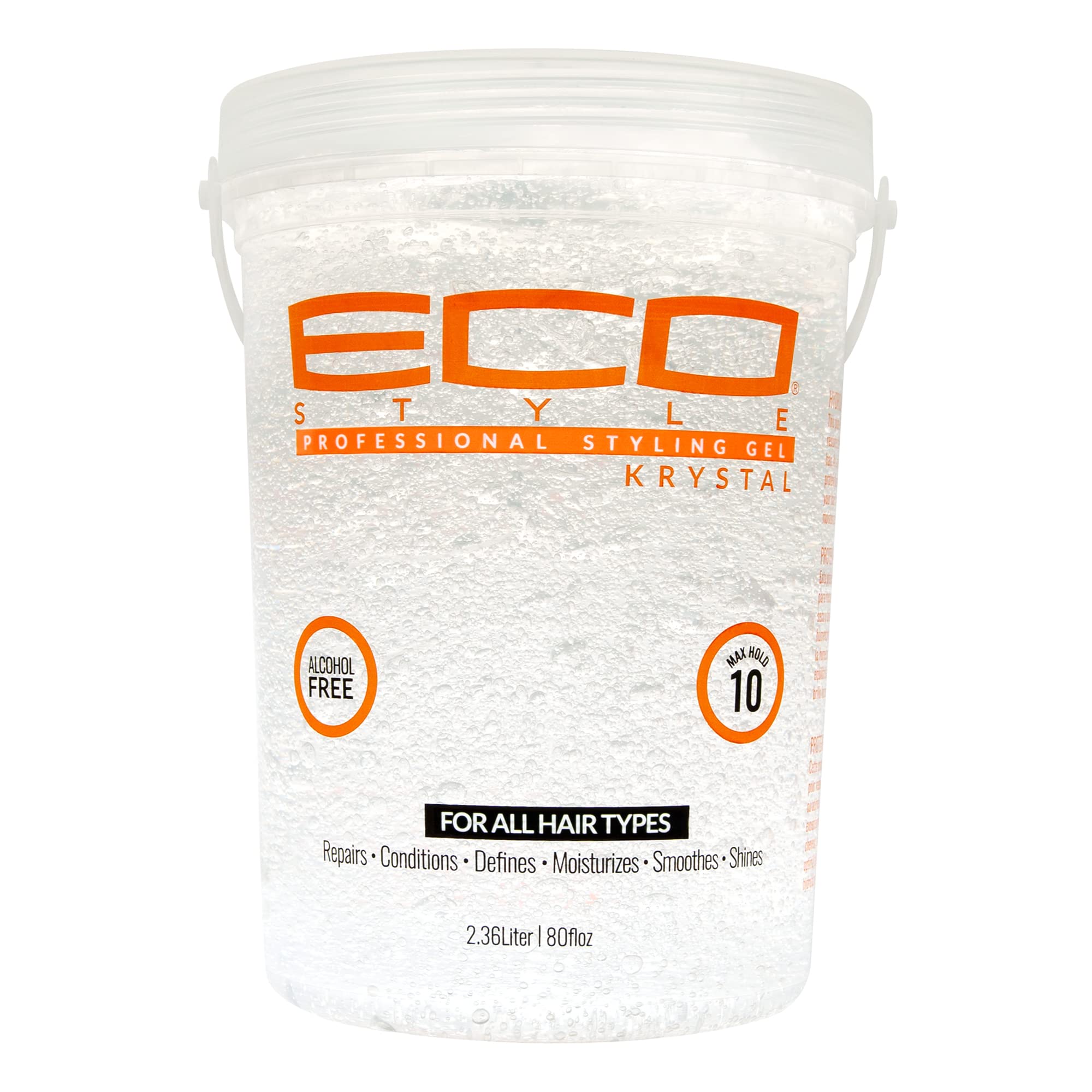 Eco Style Krystal Styling Gel Adds Body and Shine To All Styles Moisturizes and