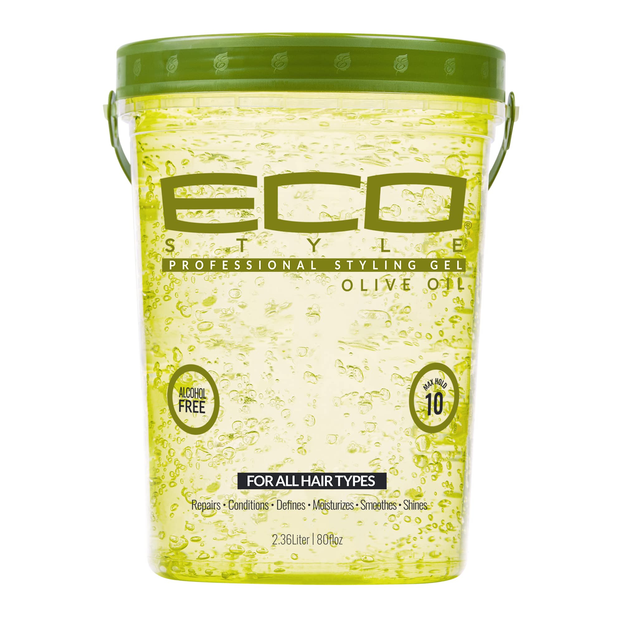 Eco Style Gel Olive Oil Styling Gel Adds Shine and Tames Split Ends Delivers