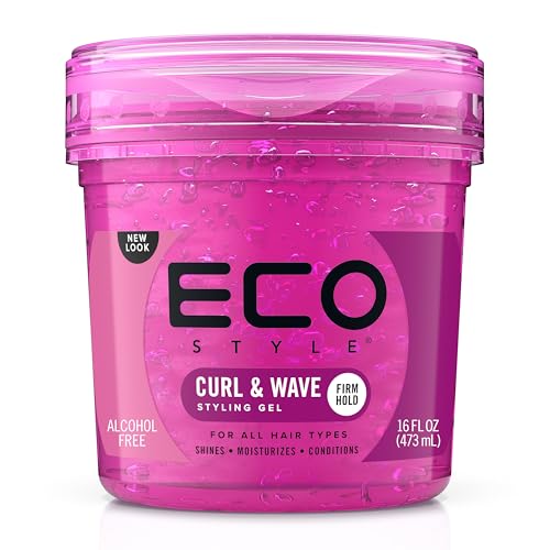 Ecoco Eco Style Hair Gel Curl and Wave Anti Itch Alcohol Free Formula Perfect - Thumbnail 2