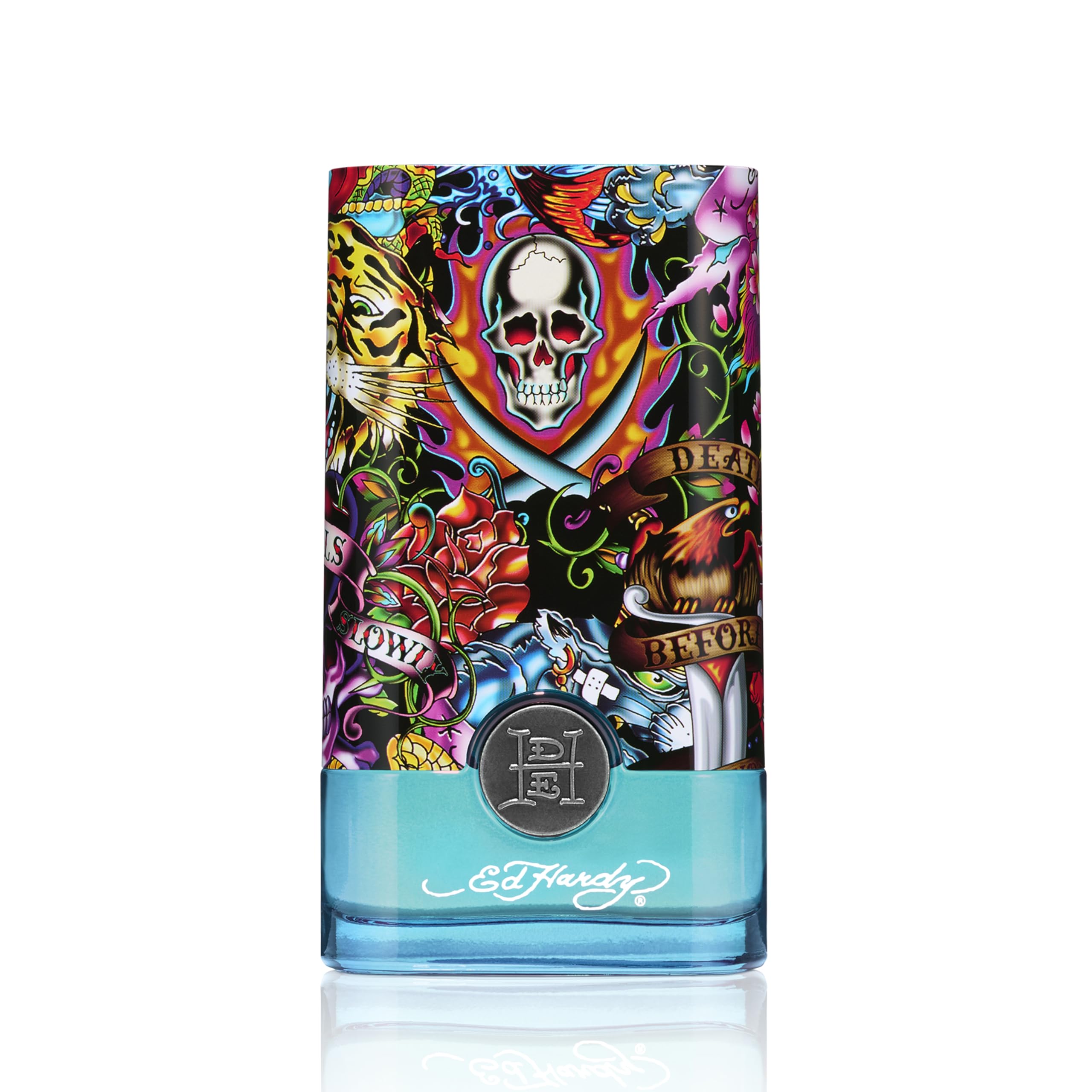 Ed Hardy Cologne Hearts Daggers 3.4 Fl Oz For Men EDT - Thumbnail 2