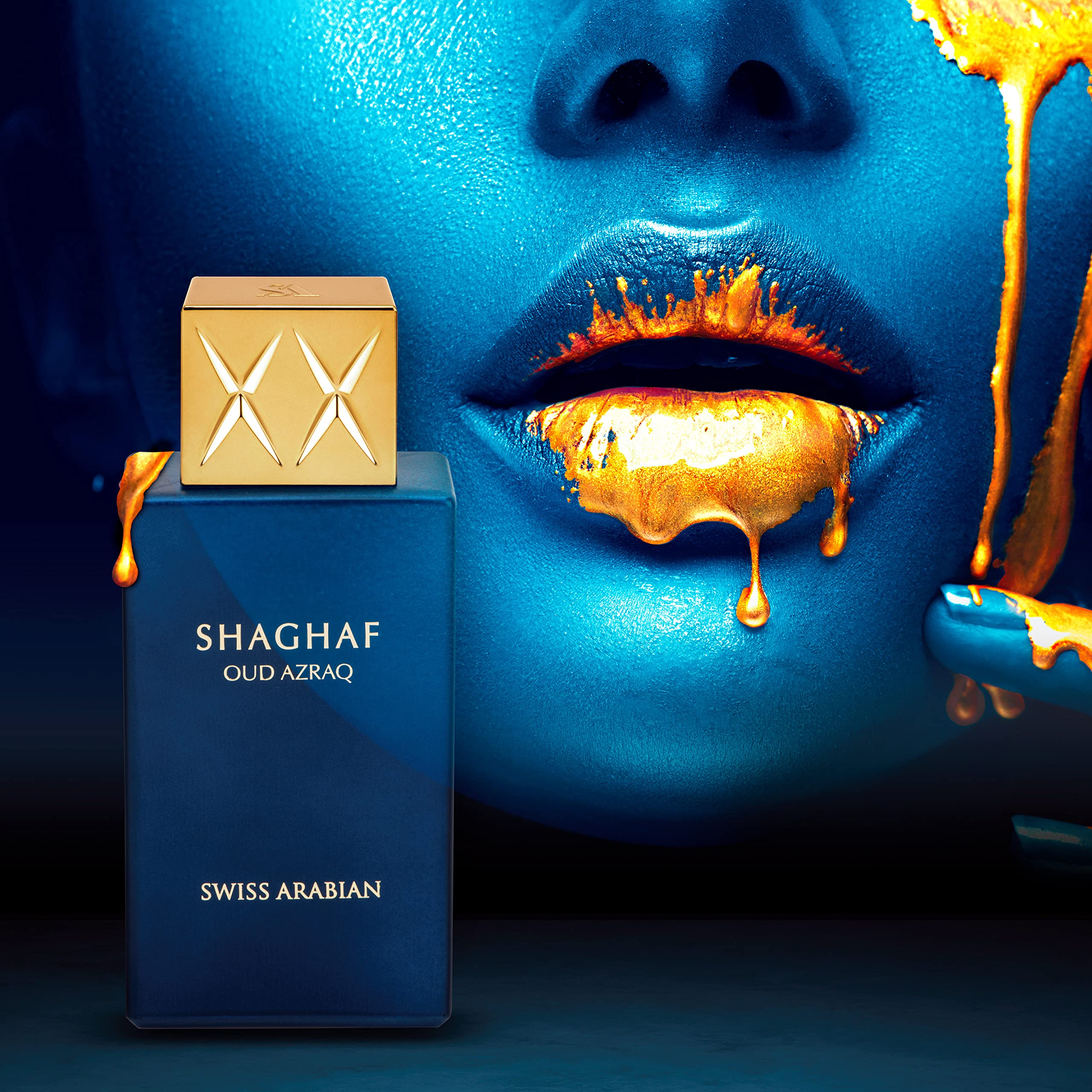 Swiss Shaghaf Oud Azraq Limited Edition Luxury Products From Dubai and