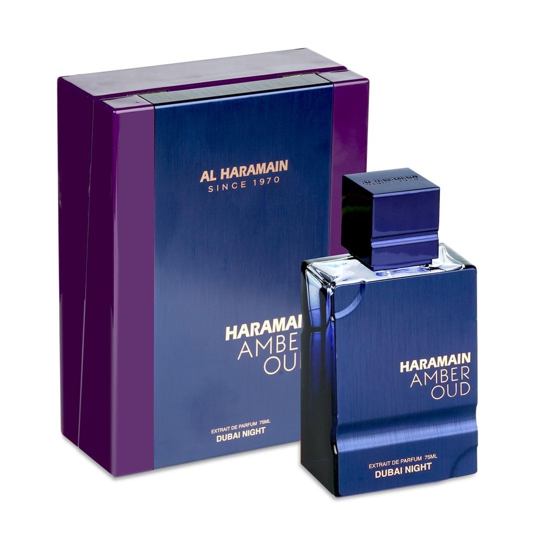 Al Haramain Amber Oud Dubai Night Cologne and Women Bergamot Tonka Bean - Thumbnail 3