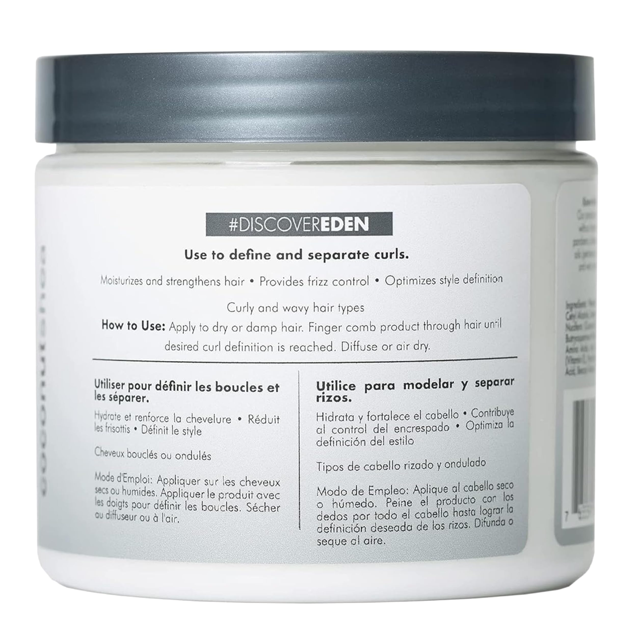 Eden Bodyworks Coconut Shea Curl Defining Creme | | Moisturize Protect Against - Thumbnail 2