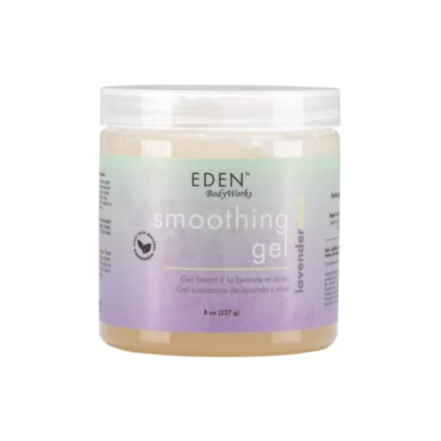 Eden Bodyworks Lavender Aloe Smoothing Hair Gel Enhances Curly or Natural Hair