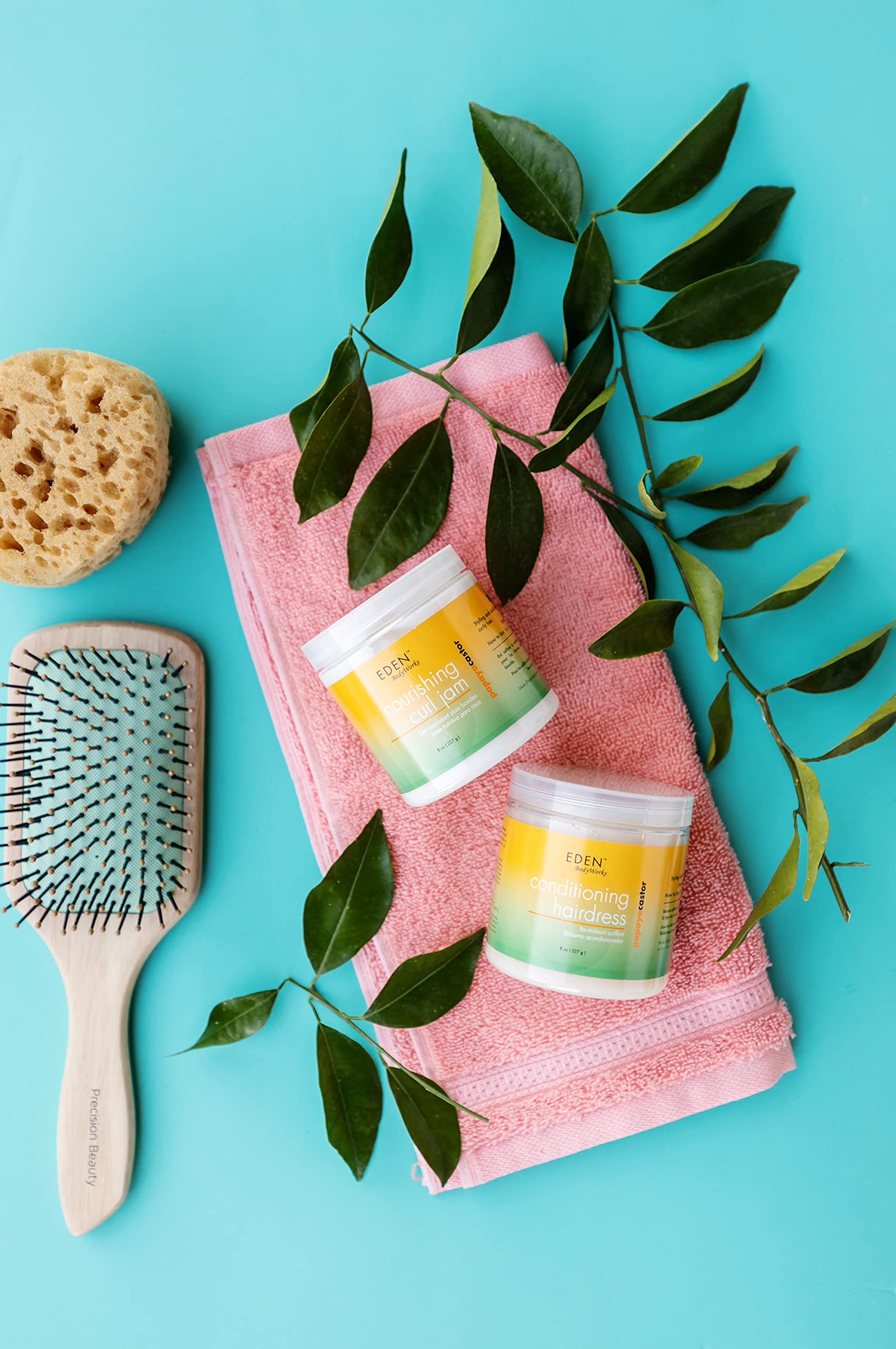 Eden Bodyworks Papaya Castor Conditioning Hairdress | | Reduce Frizz Nourish - Thumbnail 2