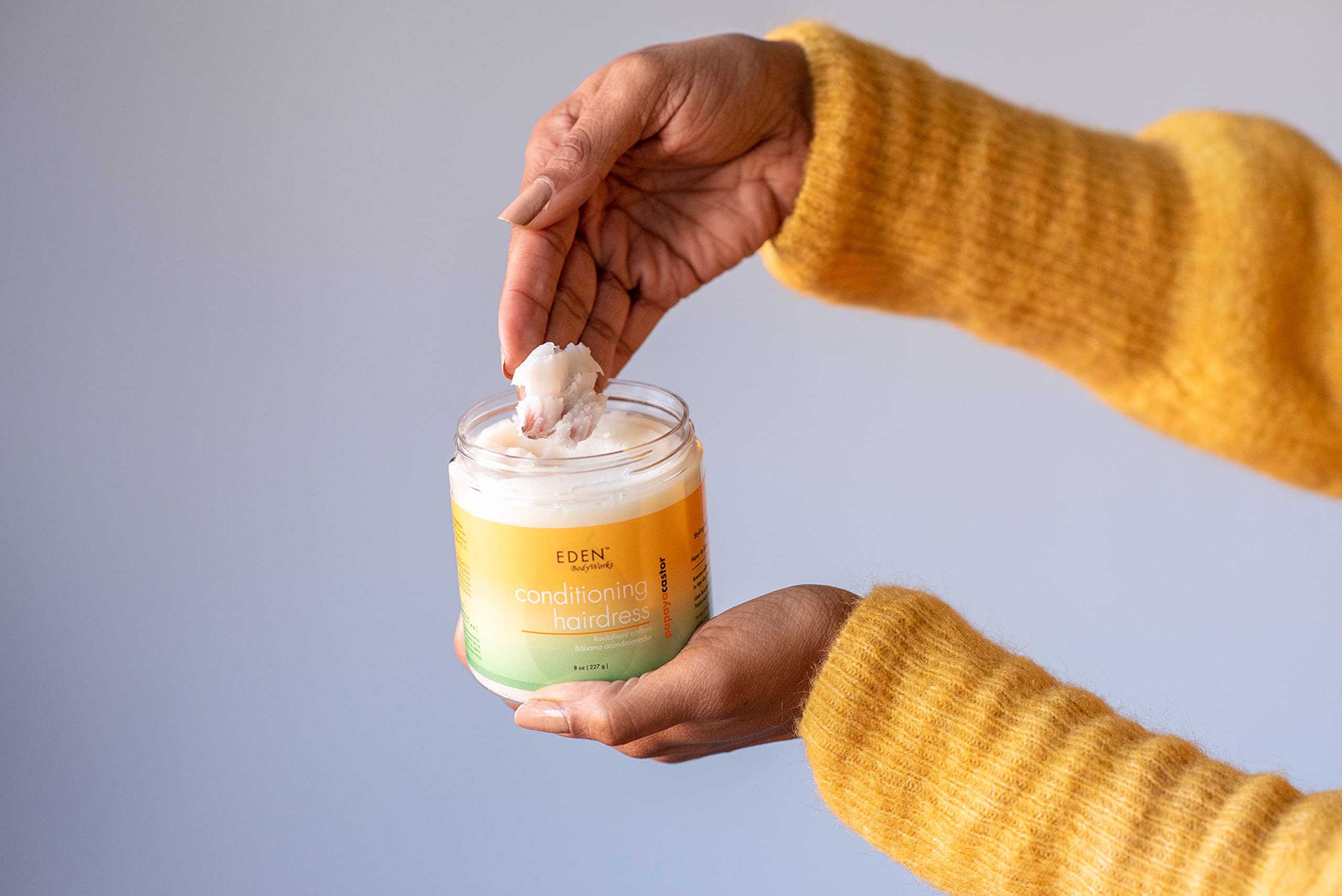 Eden Bodyworks Papaya Castor Conditioning Hairdress | | Reduce Frizz Nourish