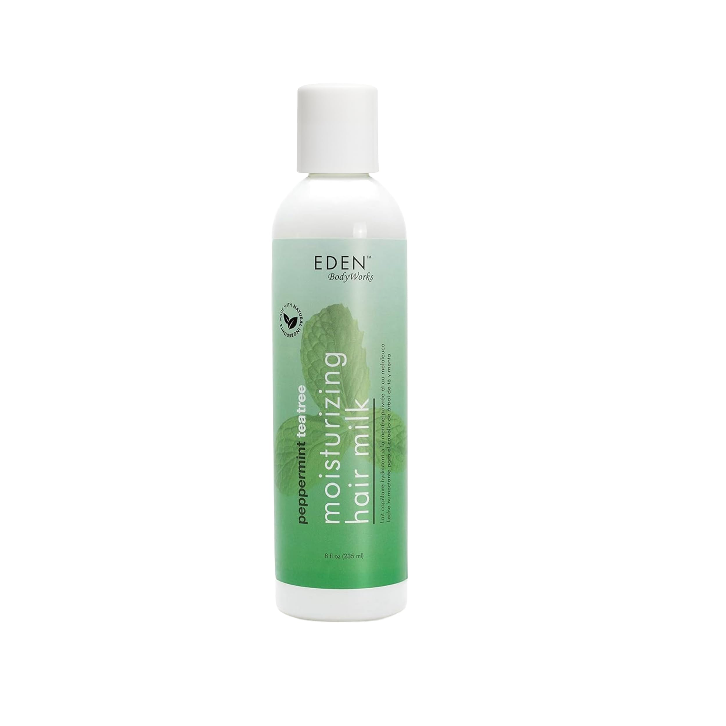 Eden Bodyworks Peppermint Tea Tress Hair Milk Conditioner for Dry Curly or - Thumbnail 2