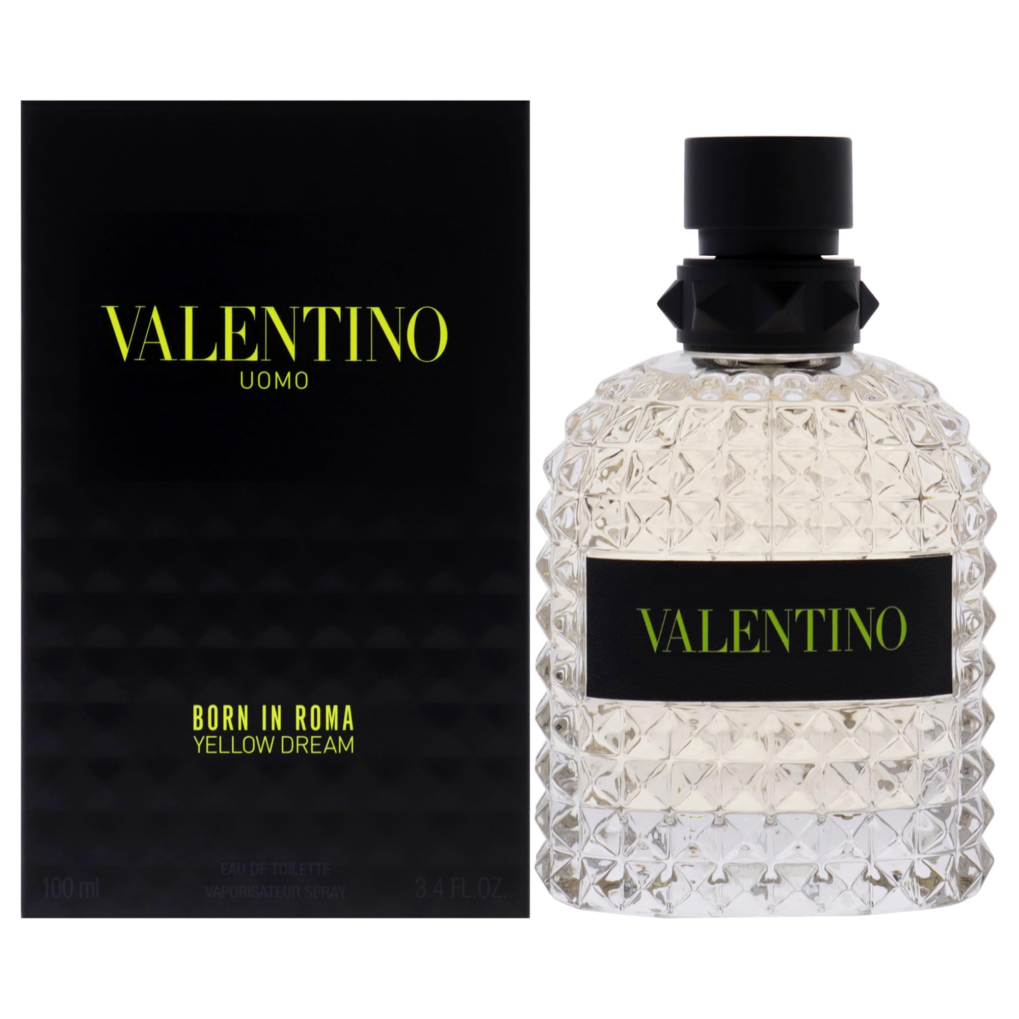 Valentino Uomo Born In Roma Yellow Dream For Men EDT 3.4 oz
