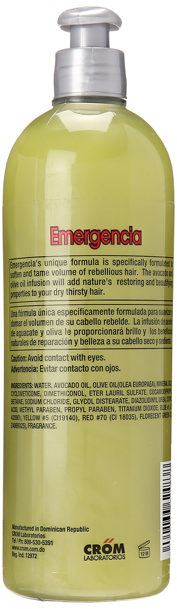 Emergencia Avocado Shampoo 16 oz - Thumbnail 2
