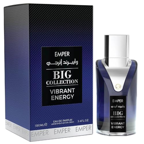 Emper Big Collection Vibrant Energy Fragrances 6294021902052 For Men EDP 3.4 oz - Thumbnail 3