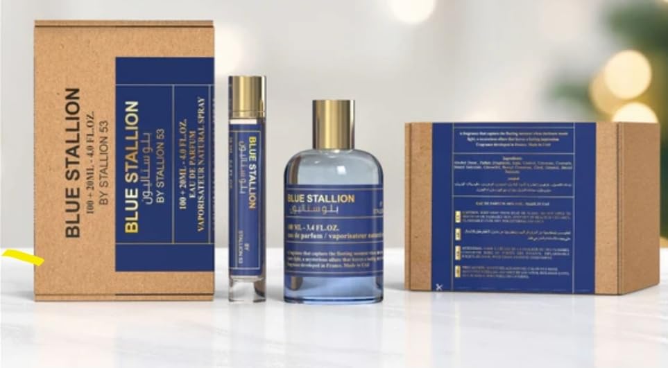 [Set] Emper Blue Stallion 3.4 U + United Arab Emir. 24pcs Bybox EDP 20 ml