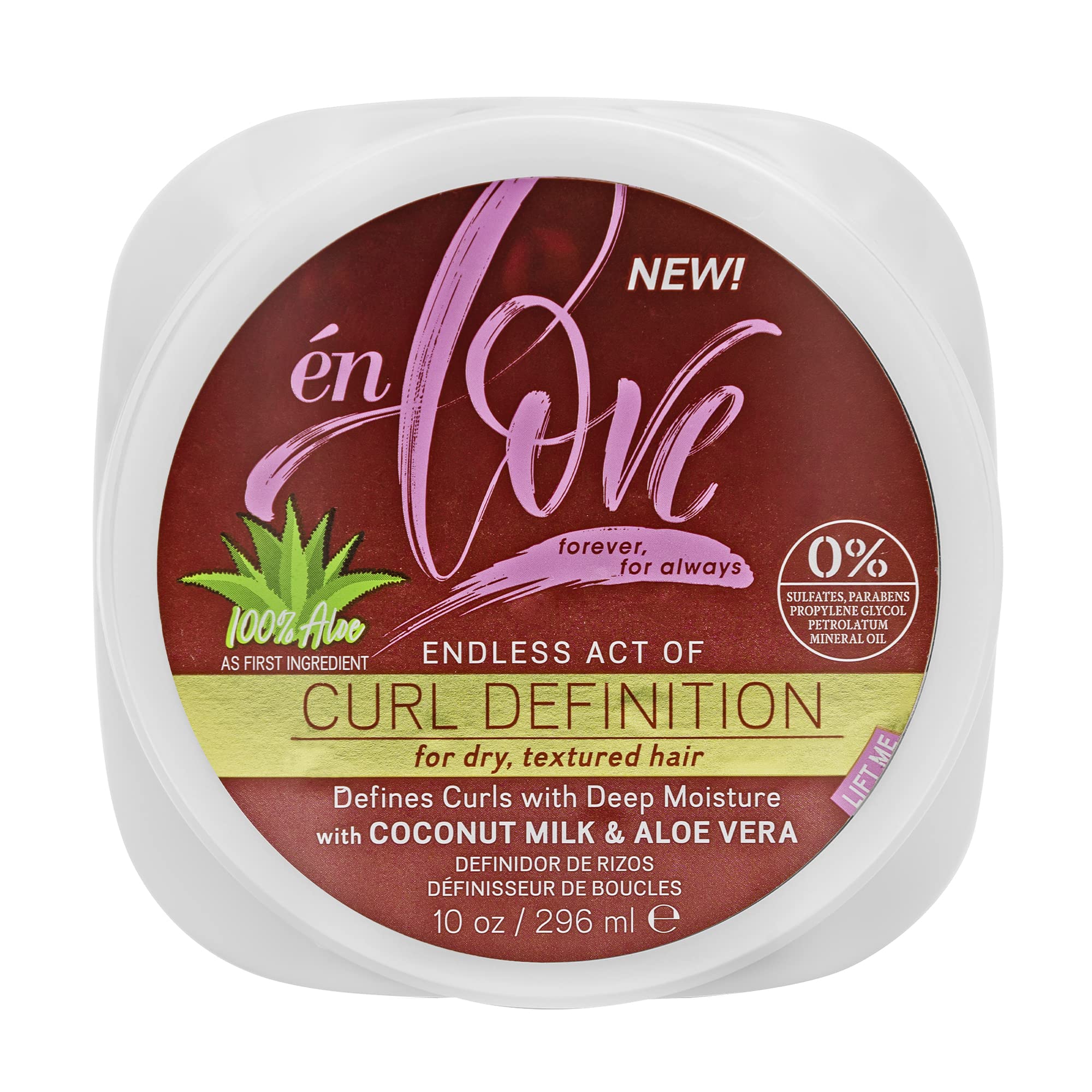Én Love Endless Acts of Curl Definition | Organic Coconut Milk Aloe Vera | Curl