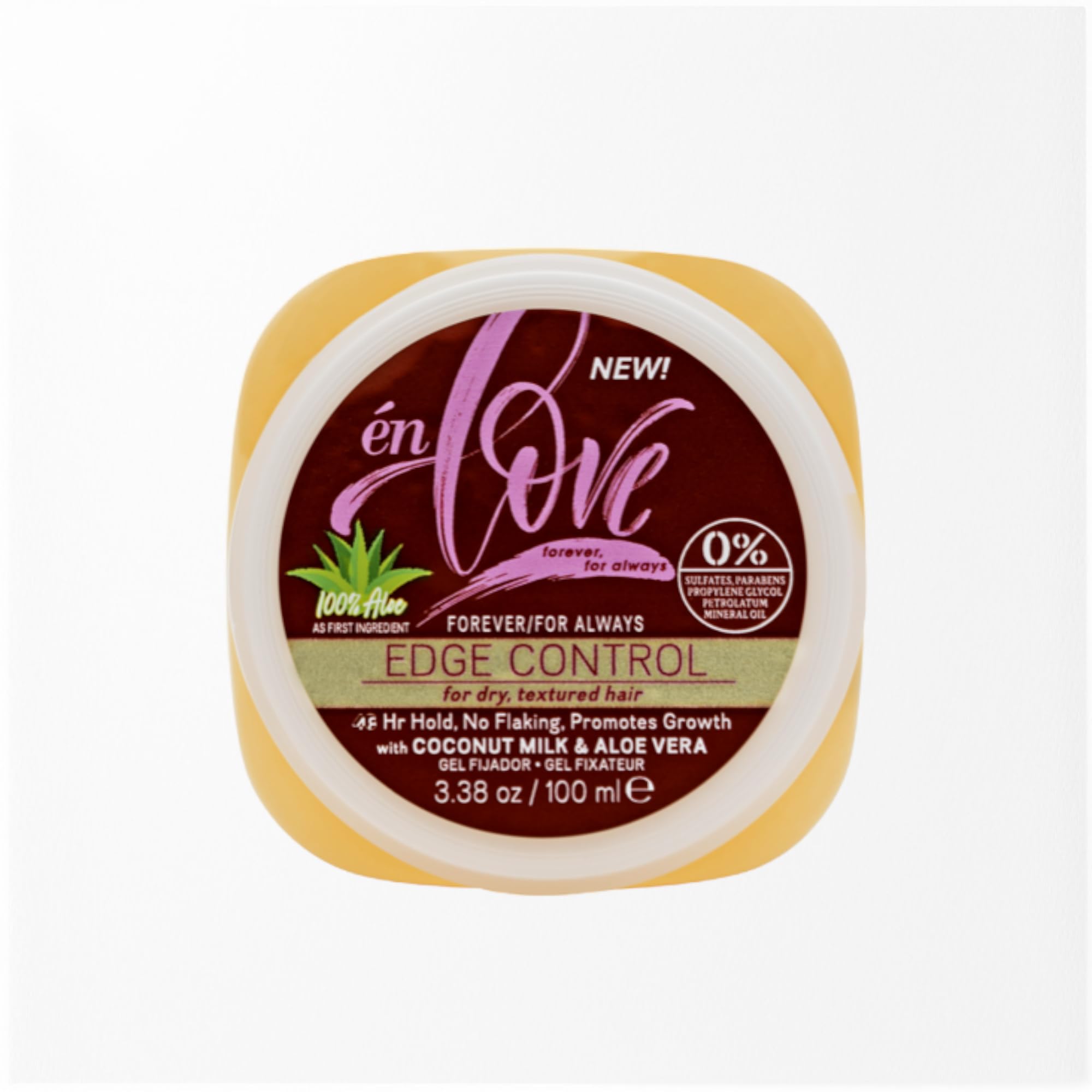 Én Love Forever for Always Edge Control Hair Gel With Natural Coconut Milk Pure