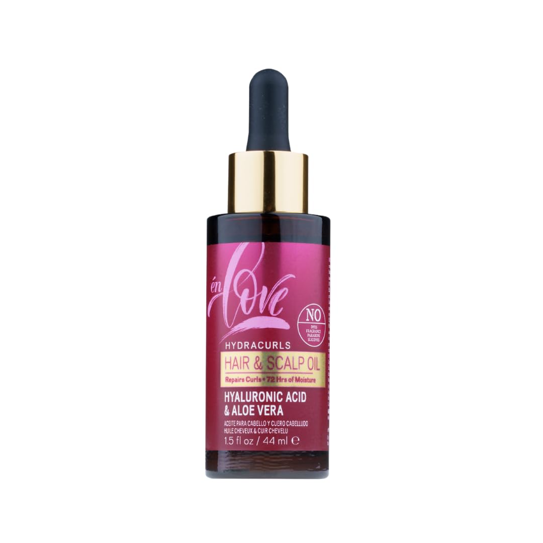 Én Love Hydracurls Hair Scalp Oil With Hyaluronic Tea Tree Aloe Vera Soothes - Thumbnail 2