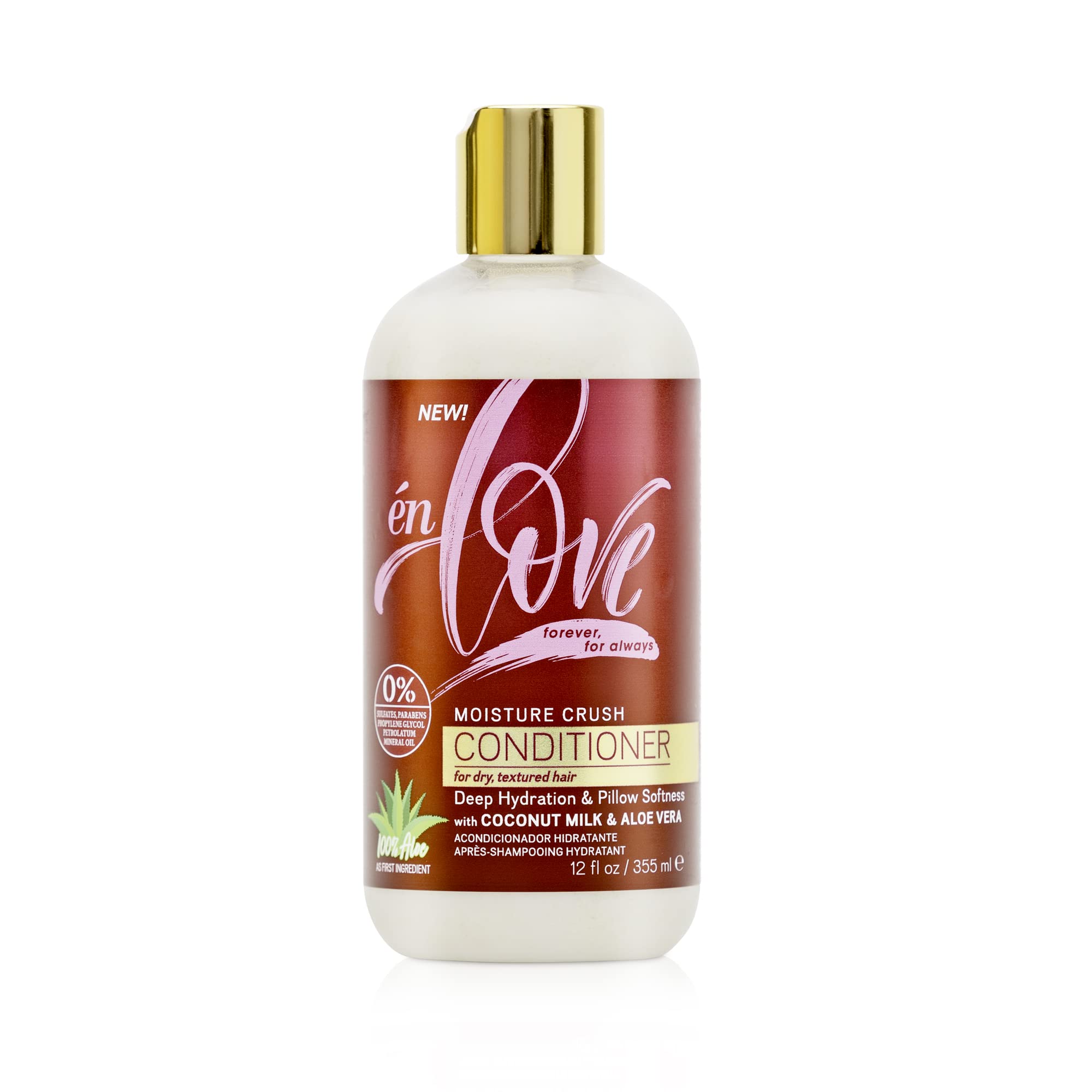 Én Love Moisture Crush Conditioner With Coconut Milk Aloe Vera for Deep