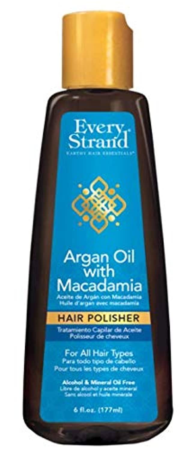 Every Strand Argan Oil With Macadamia Hair Polisher 6 Fl Oz 6 oz