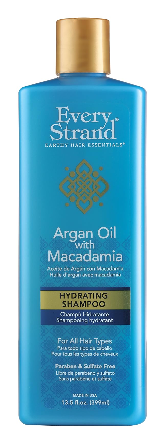 Every Strand Argan Oil With Macadamia Hydrating Shampoo 13.5 oz