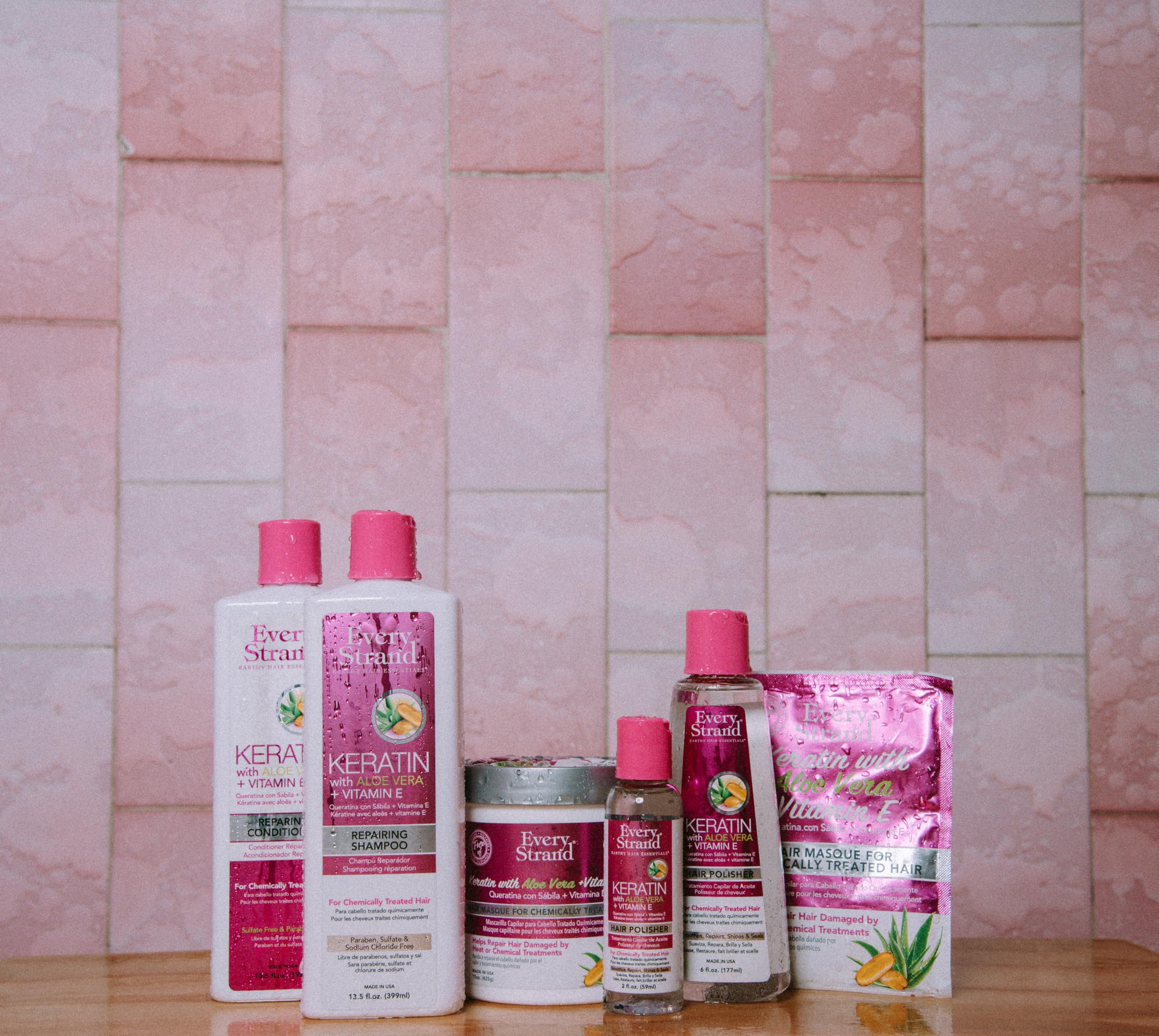 Every Strand Keratin Repairing Shampoo 13.5 Fl Oz 13.5 oz