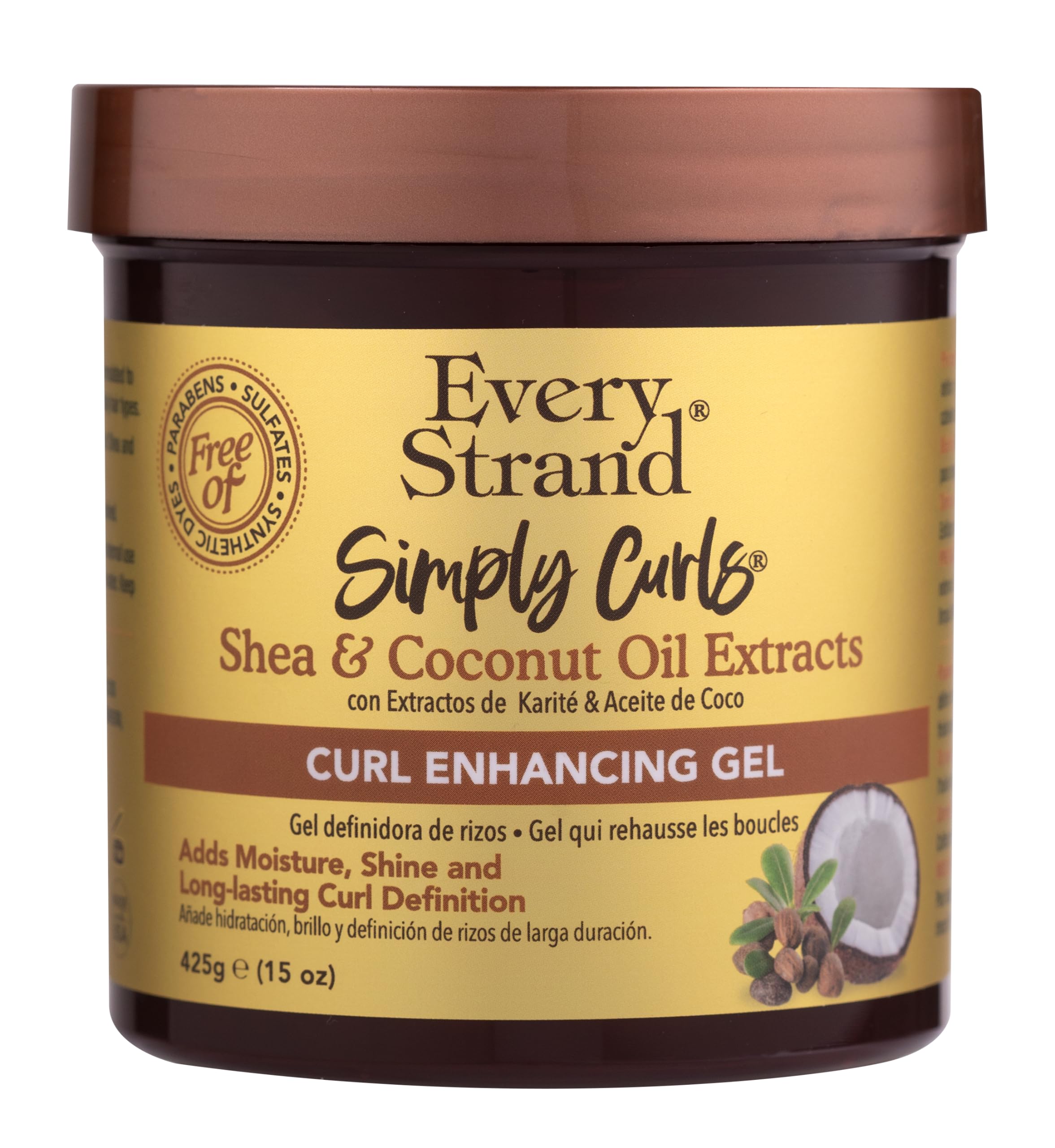 Every Strand Simply Curls Coco Oil/shea Curl Creme 15 oz