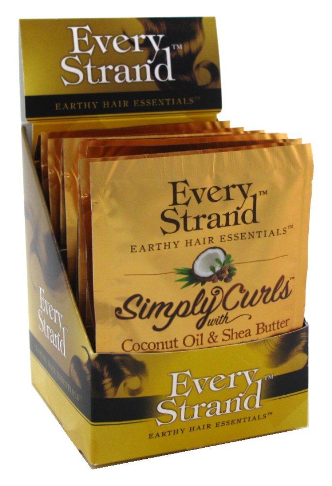 Every Strand Simply Curls Coconut Oil/shea Packettes