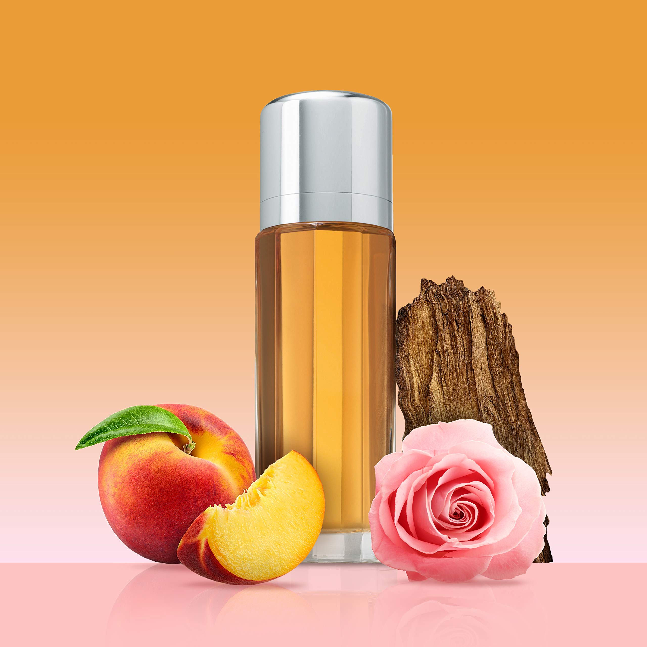 Calvin Klein Escape Floral With Notes of Apricot Jasmine Amber Sandalwood