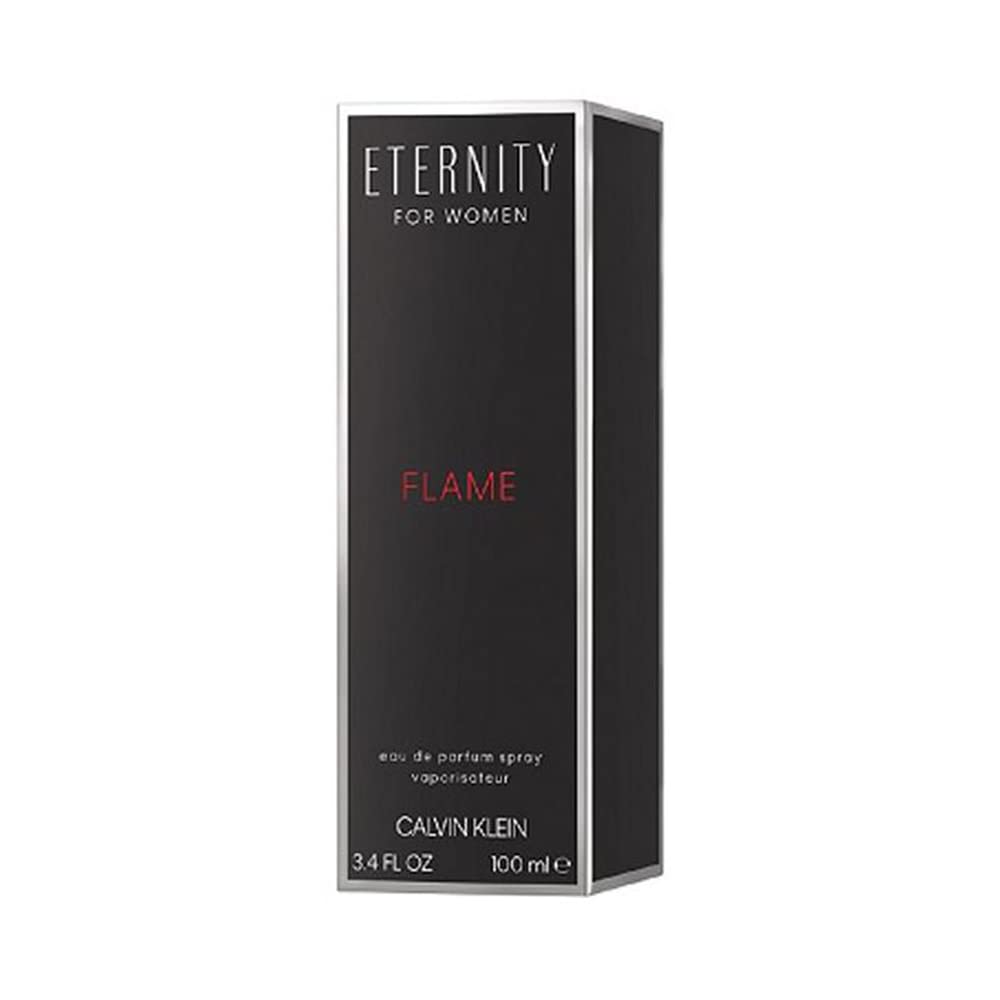 Calvin Klein Eternity Flame Women EDP 3.4 oz - Thumbnail 2
