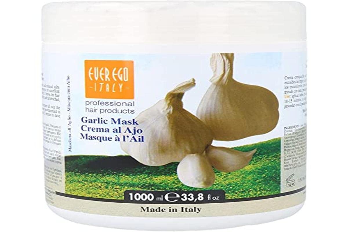 Ever Ego Italy Garlic Mask for Damaged Bleached or Colored Hair | Repairing and - Thumbnail 1