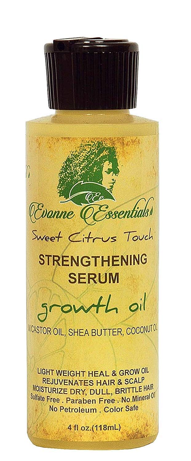 Evonne Essentials Sweet Citrus Touch Strengthening Serum Growth Oil 4 oz