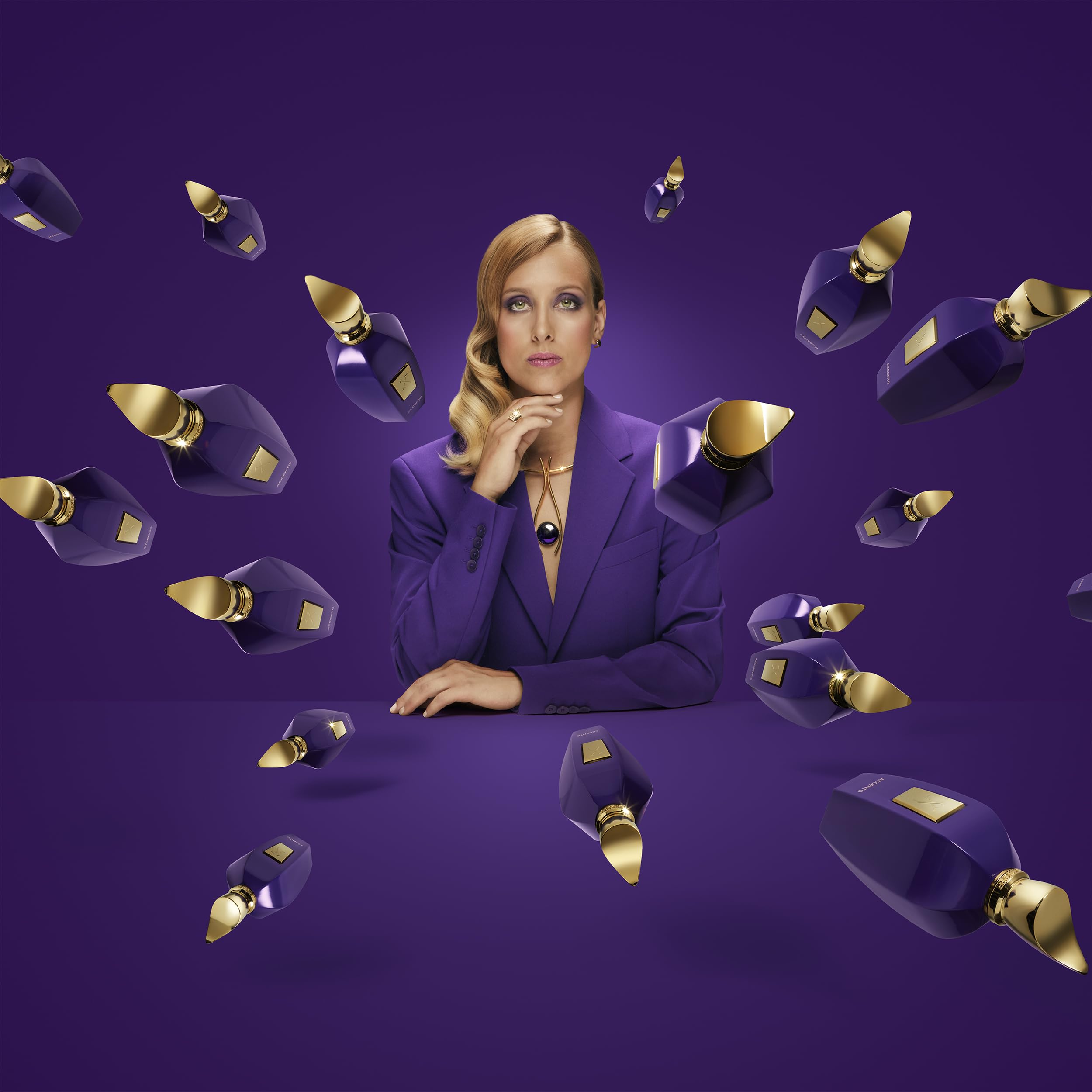 Xerjoff Accento / 3.4 Fl Oz Fruity Floral Unisex Niche Unisex EDP 100 ml - Thumbnail 2