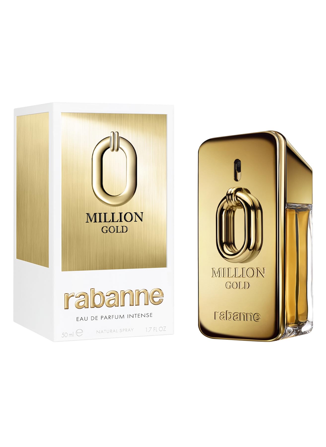 Paco Rabanne Million Gold Fragrances 3349668630332 EDP 1.7 oz - Thumbnail 2