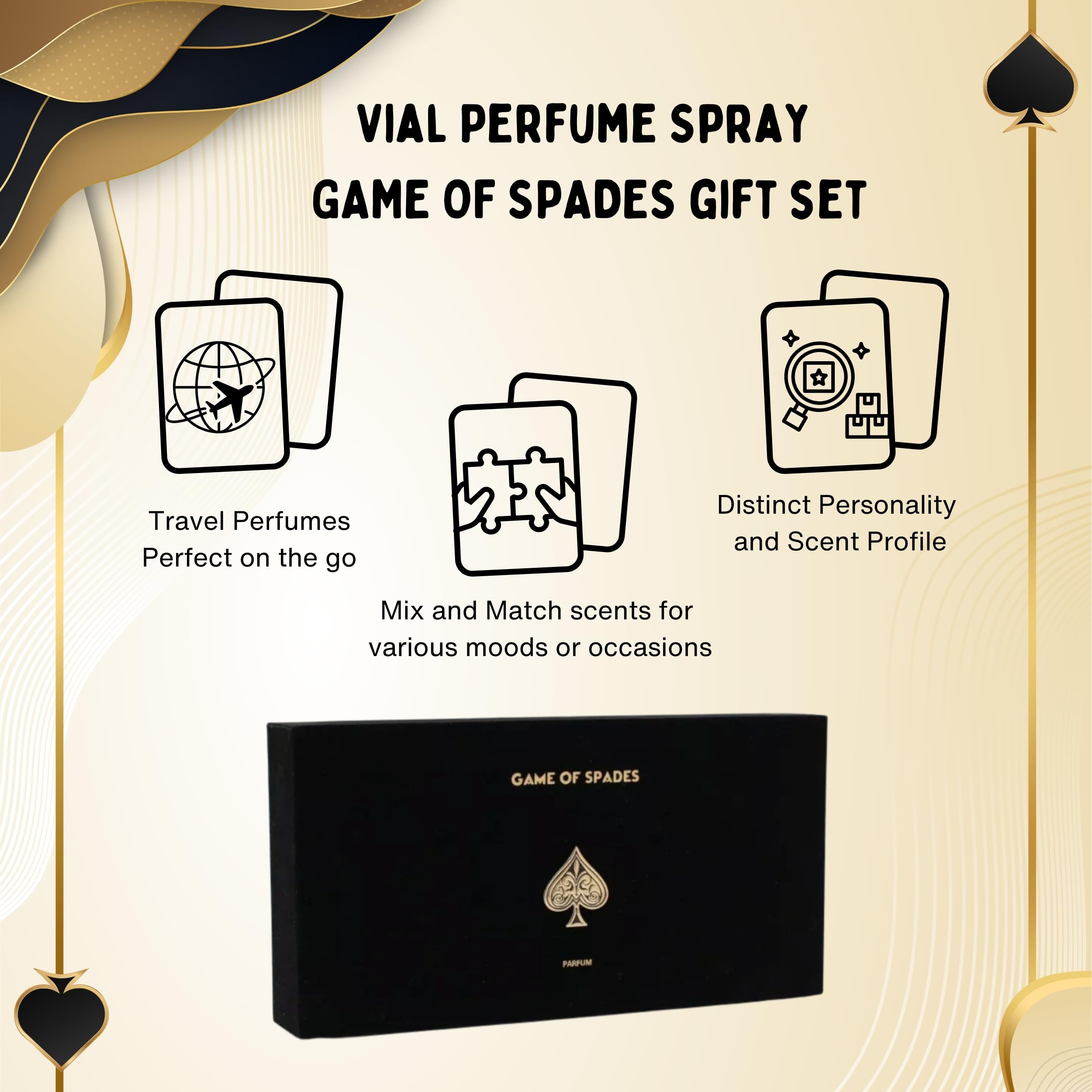 [Mini Set] Jo Milano Game of Spades Men and Women Mini Coffret - Thumbnail 2