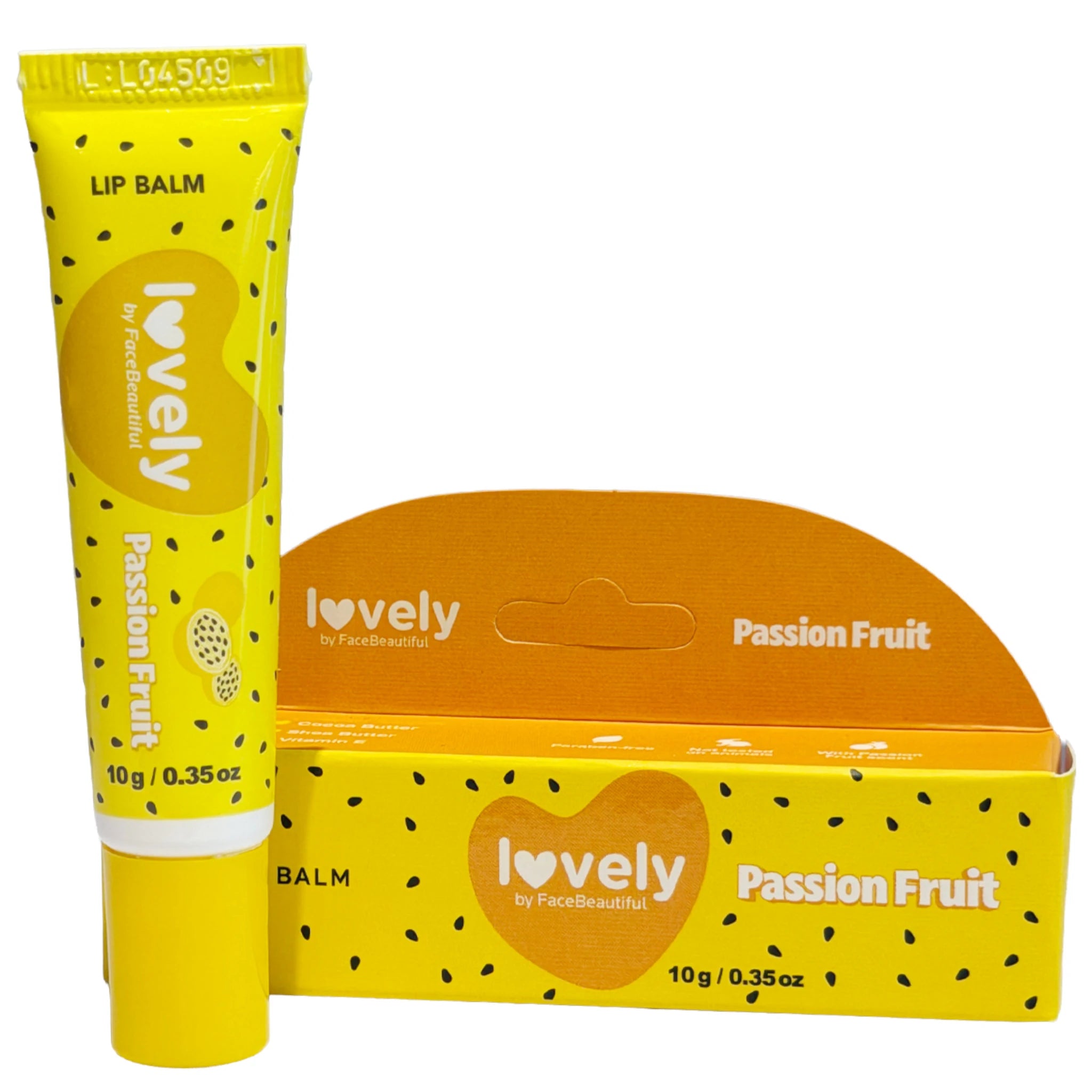 (12-pack) Face Beautiful Lovely Lip Balm Passion Fruit