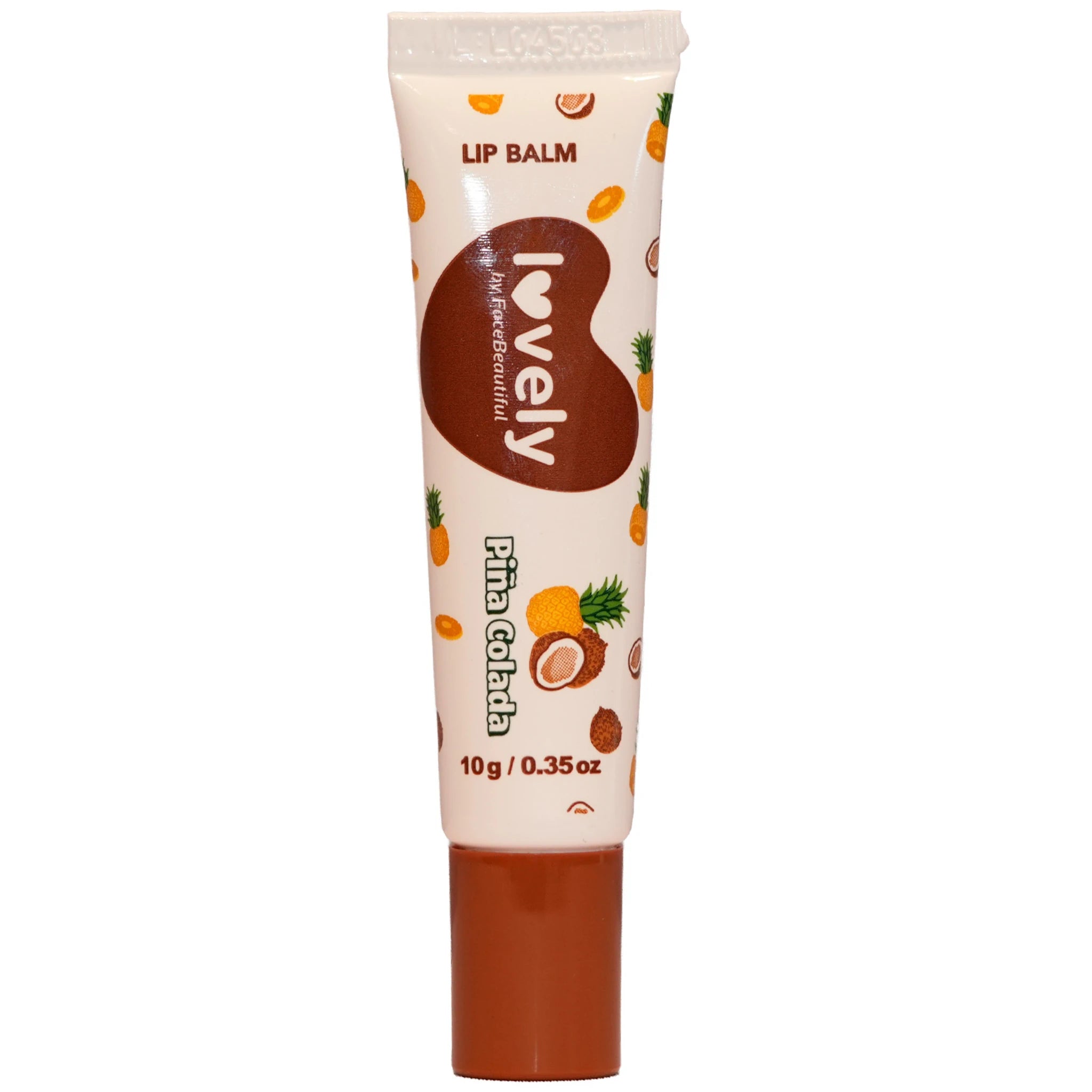 (12-pack) Face Beautiful Lovely Lip Balm Piña Colada