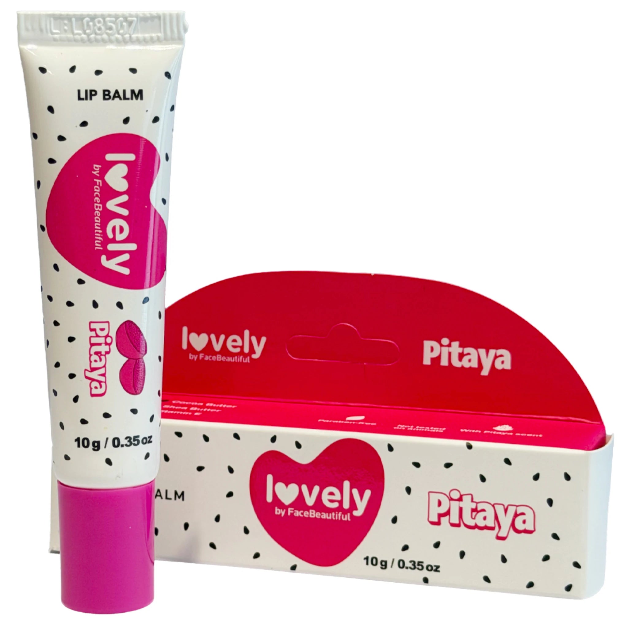 (12-pack) Face Beautiful Lovely Lip Balm Pitaya