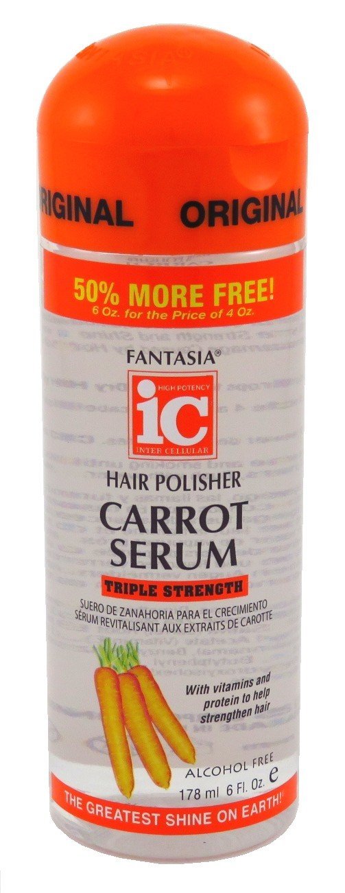 Fantasia Hair Polisher Carrot Serum Triple Strength 178 ml (6 oz) - Thumbnail 2