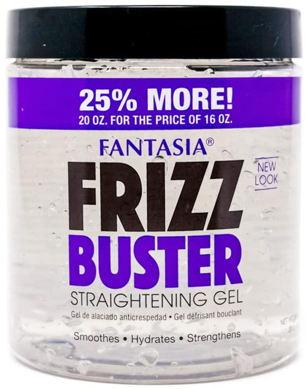Fantasia Frizz Buster Straightening Gel 20 Fl Oz