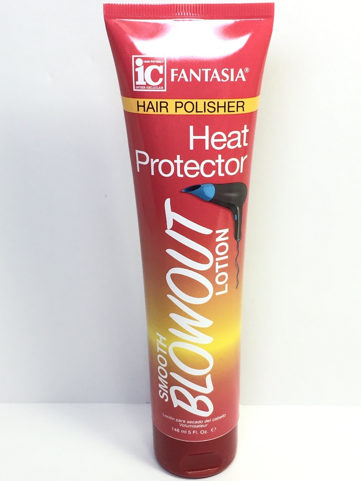 Ic Fantasia Hair Polisher Heat Protector Smooth Blowout Lotion - Thumbnail 2