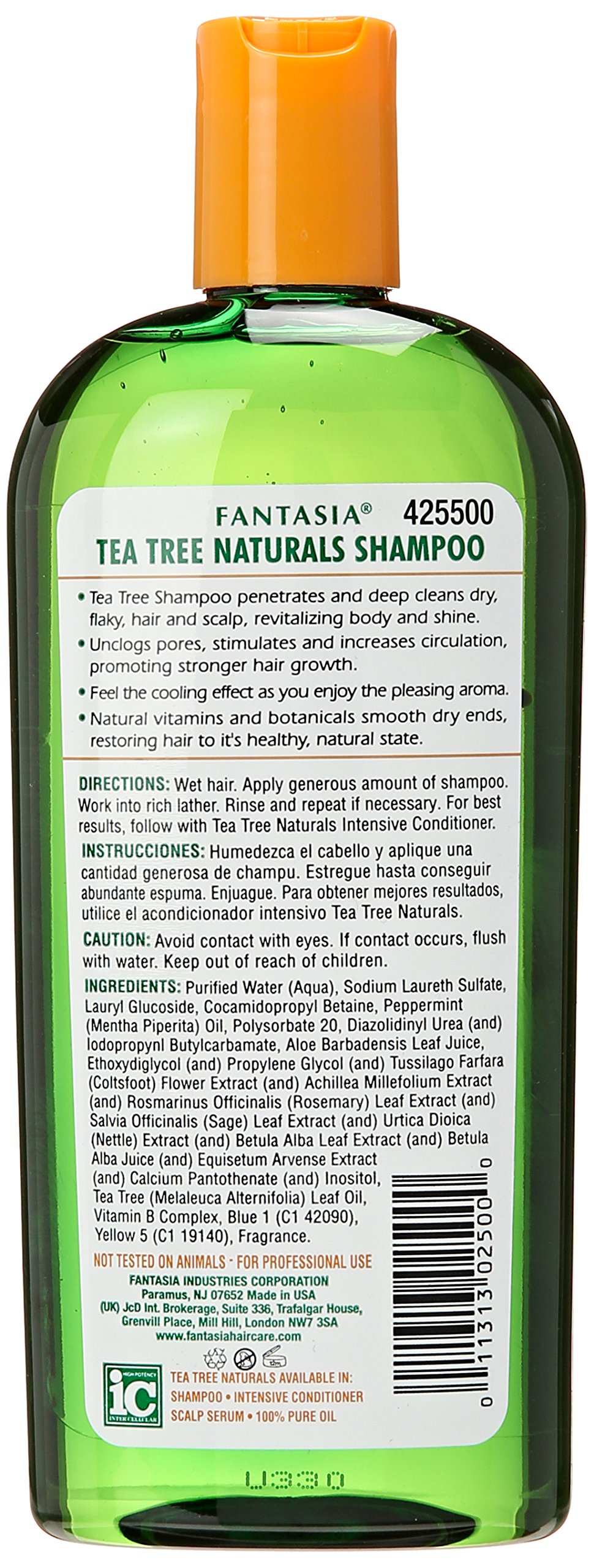 Fantasia Naturals Shampoo 12 oz