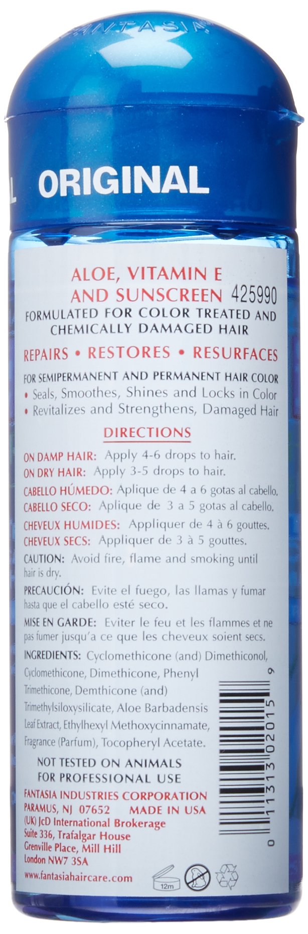 Fantasia Polisher Color Treated Hair 6 oz