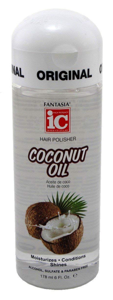 Fantasia Ic Hair Polisher Coconut Oil 1 Pack. 6 oz - Thumbnail 3