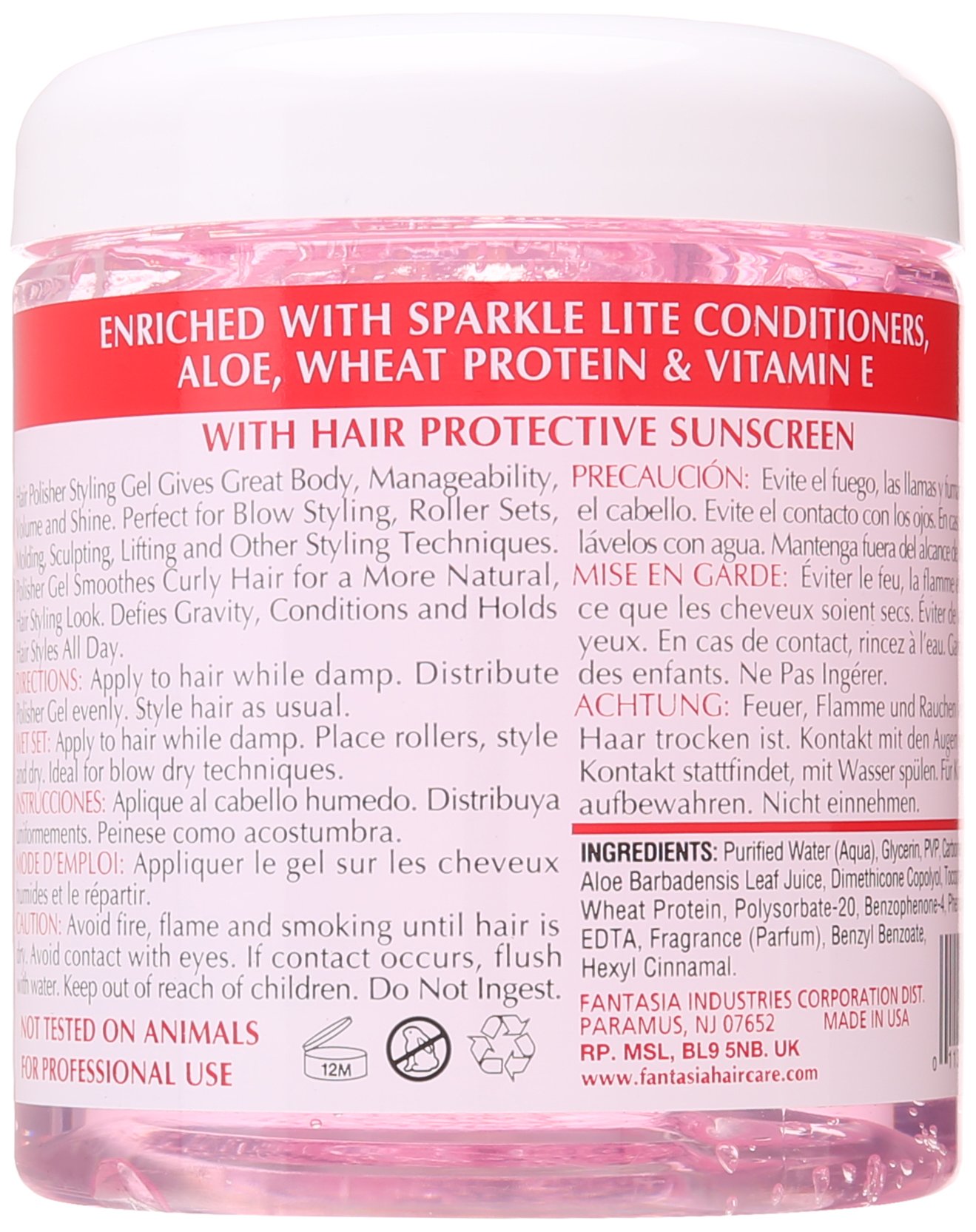 Fantasia Polisher Gel 16 oz - Thumbnail 2