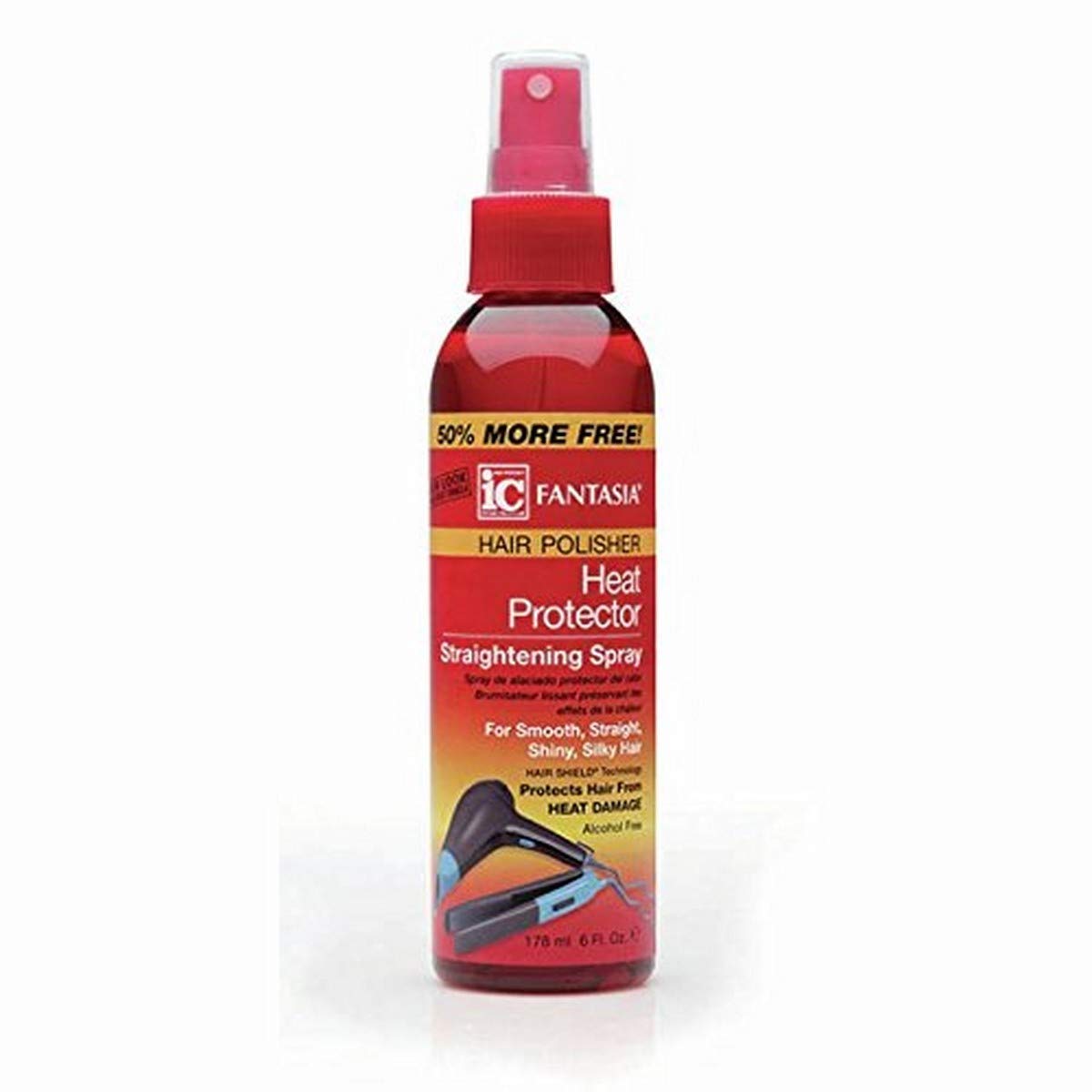 Fantasia Heat Protector Straightning 6 Fl.oz - Thumbnail 2