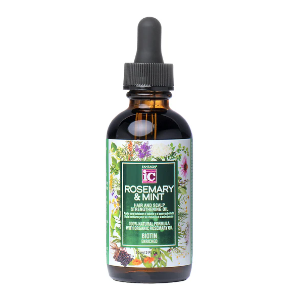 Fantasia Ic Rosemary Mint Hair and Scalp Strengthening Oil 2 oz