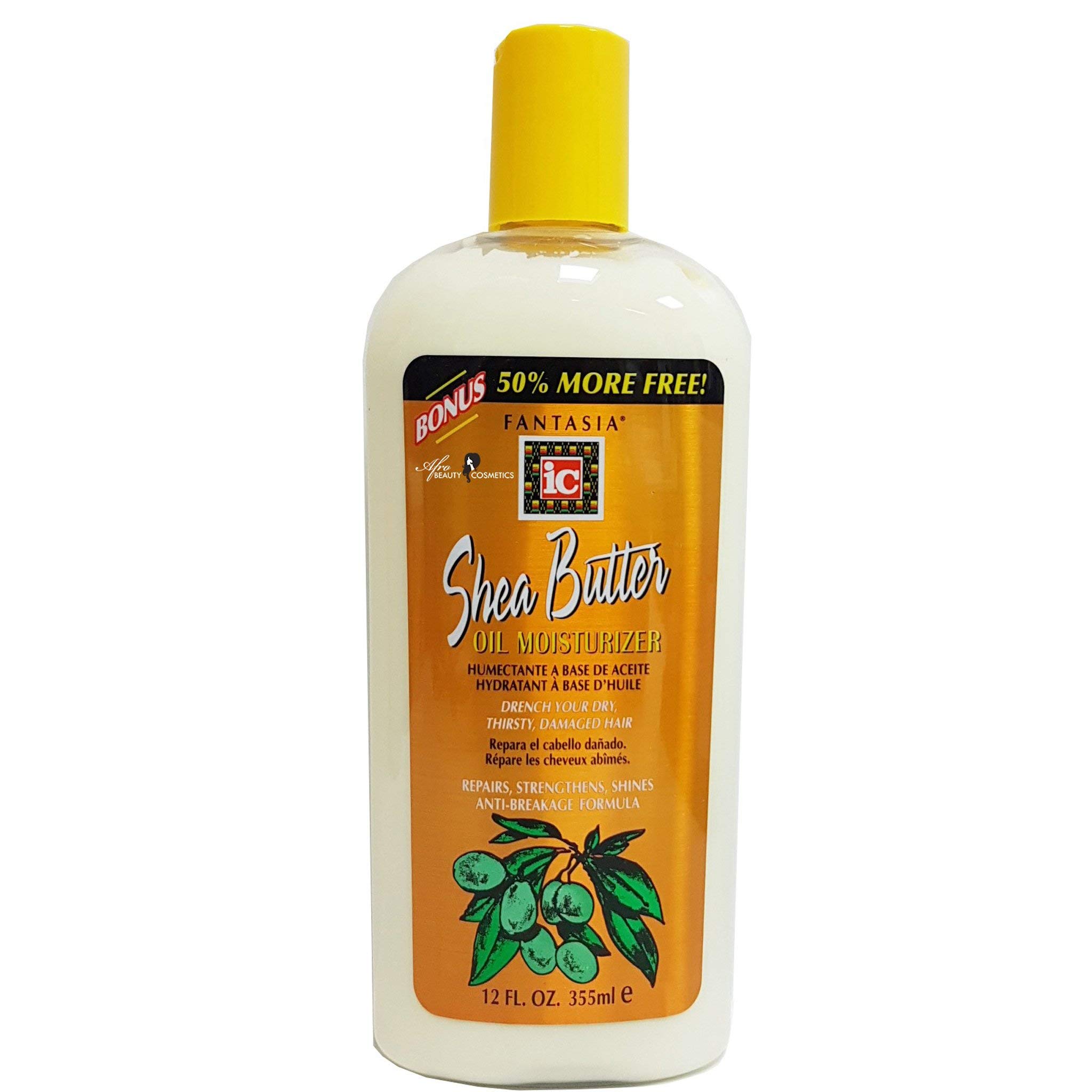 Fantasia Ic Shea Butter Oil Moisturizer 12 oz