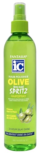 Fantasia Hair Polisher Spritz Hair Olive Firm Hold 10.0 Fl Oz - Thumbnail 2
