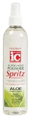 Fantasia Polisher Spritz Hair Super Hold 10.0 Fl Oz - Thumbnail 2