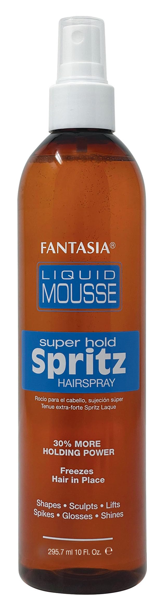 Fantasia Liquid Mousse Spritz Hair Super Hold 10 Fl Oz