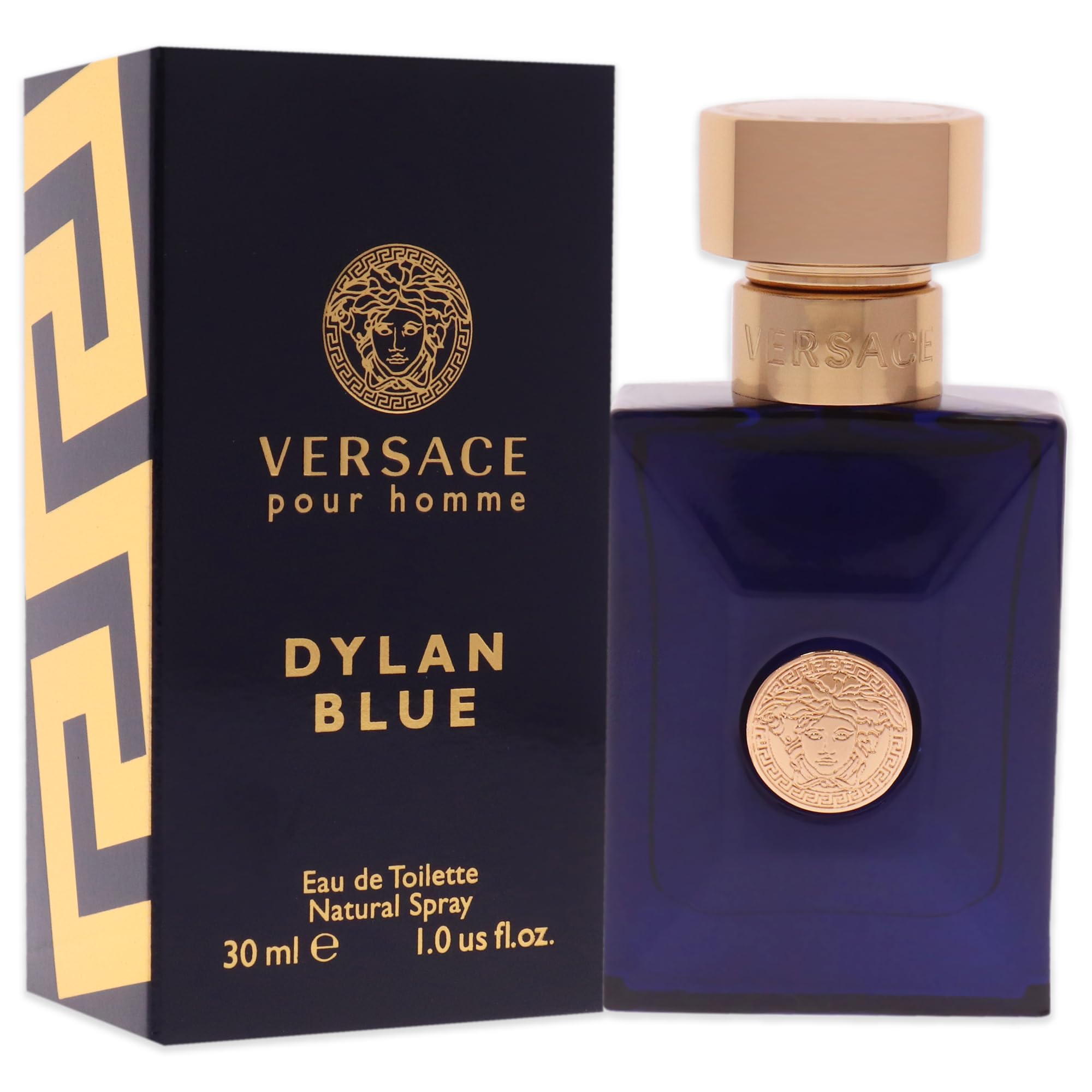 Versace Dylan Blue Cologne For Men EDT 1 oz - Thumbnail 3